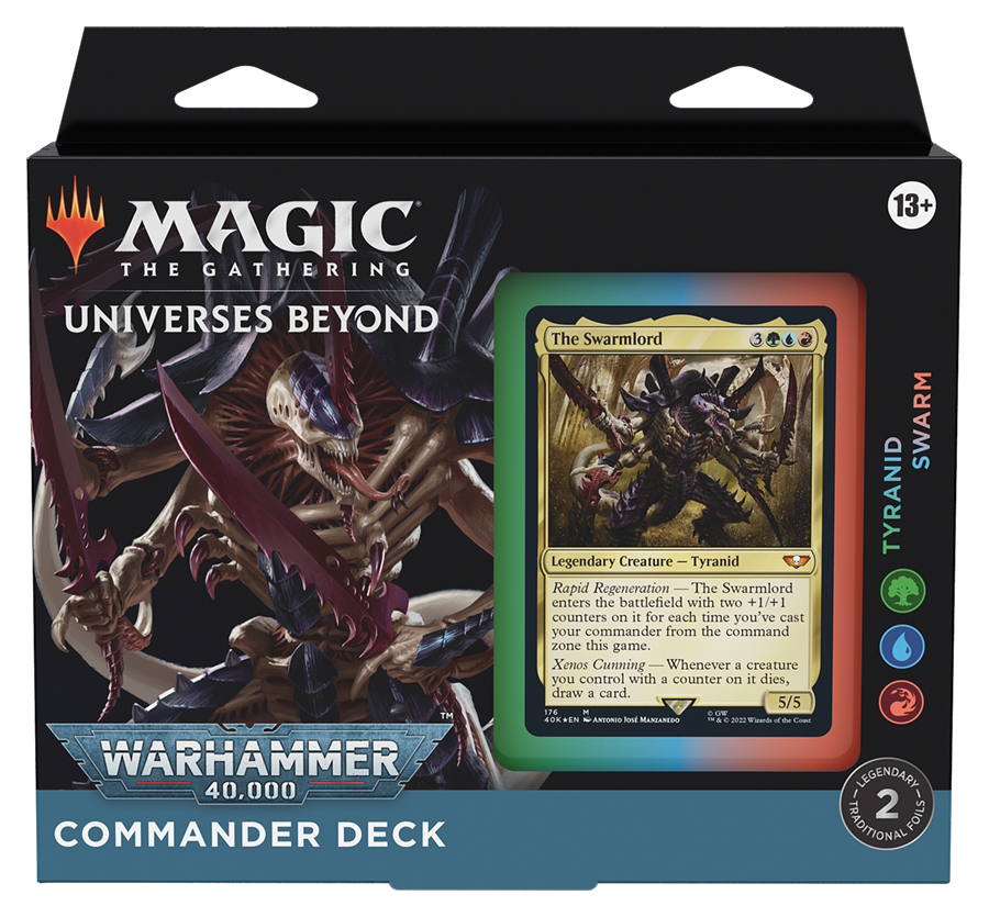 Universes Beyond: Warhammer 40,000 - Commander Deck (Tyranid Swarm) Pre-order
