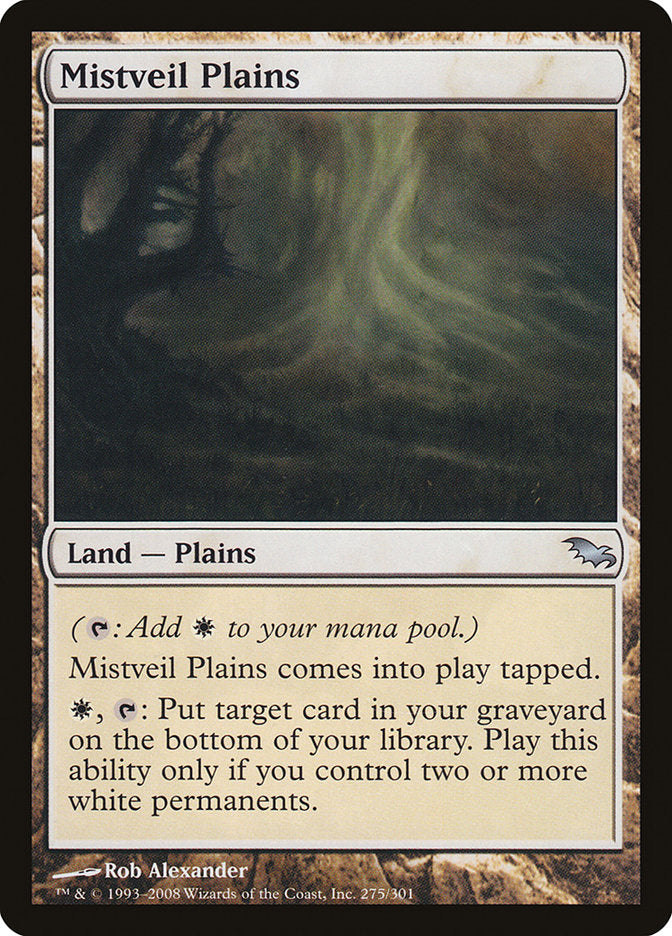 Mistveil Plains [Shadowmoor] (SHM 275)