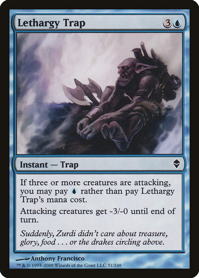 Lethargy Trap [Zendikar] (ZEN 51)