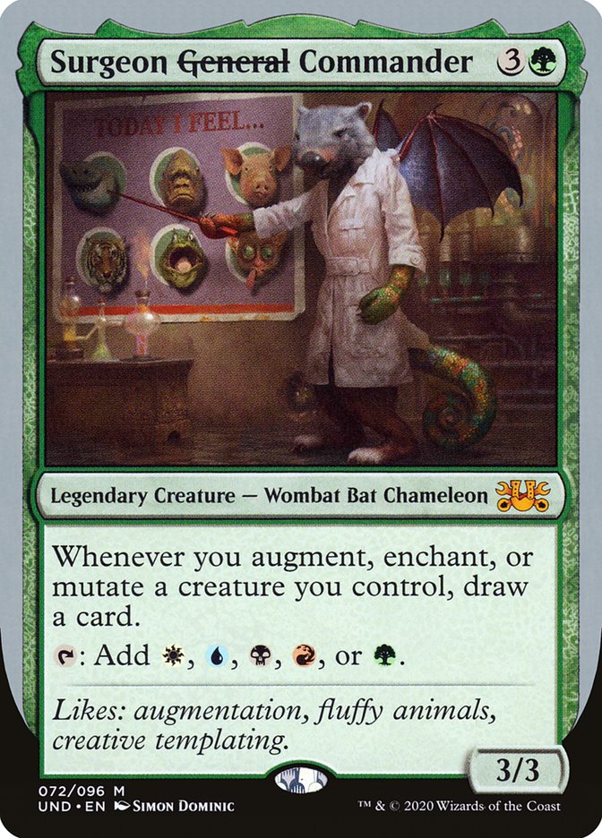 Surgeon ~General~ Commander [Unsanctioned] (UND 72)