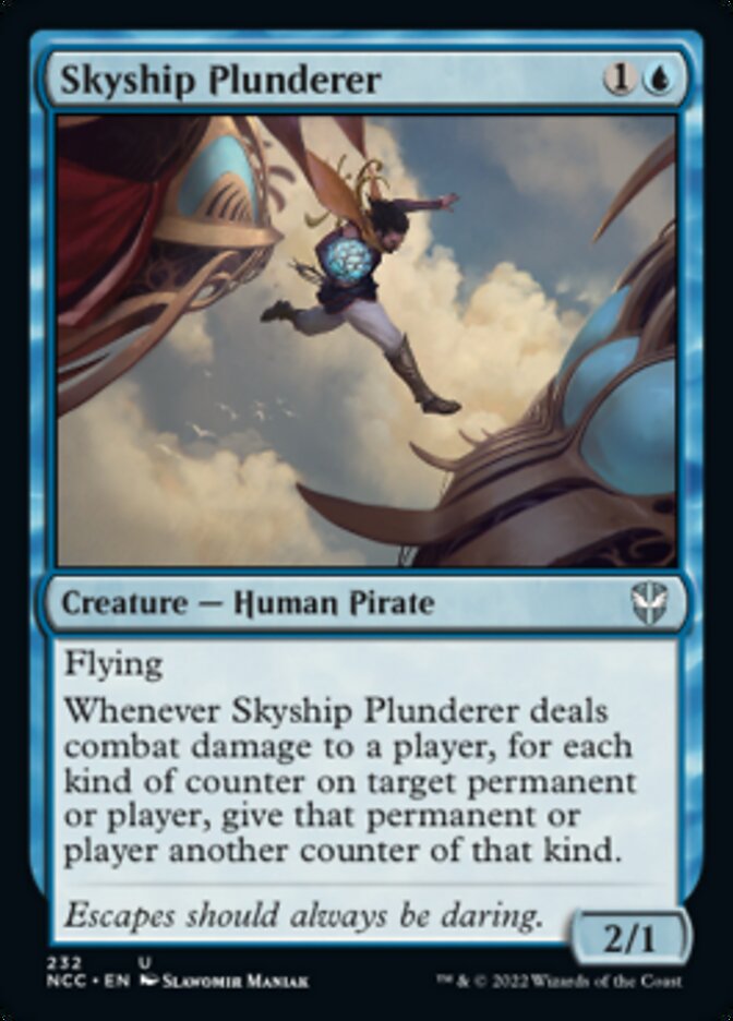 Skyship Plunderer [Streets of New Capenna Commander] (NCC 232)