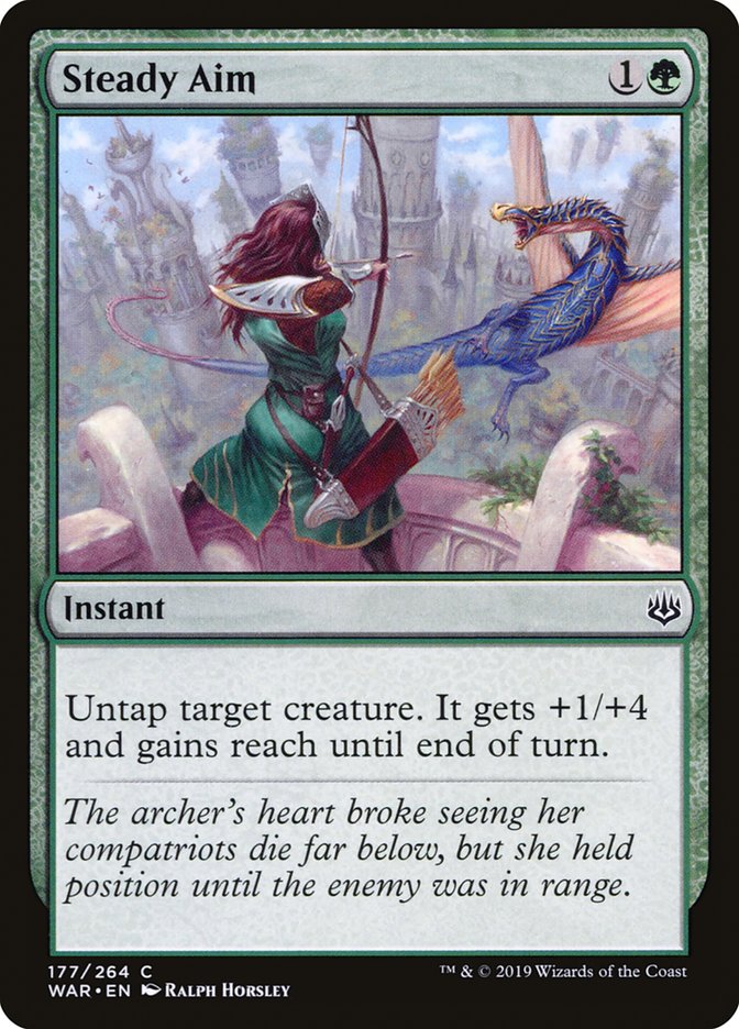 Steady Aim [War of the Spark] (WAR 177)