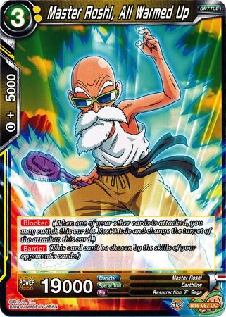 Master Roshi, All Warmed Up [BT5-087]