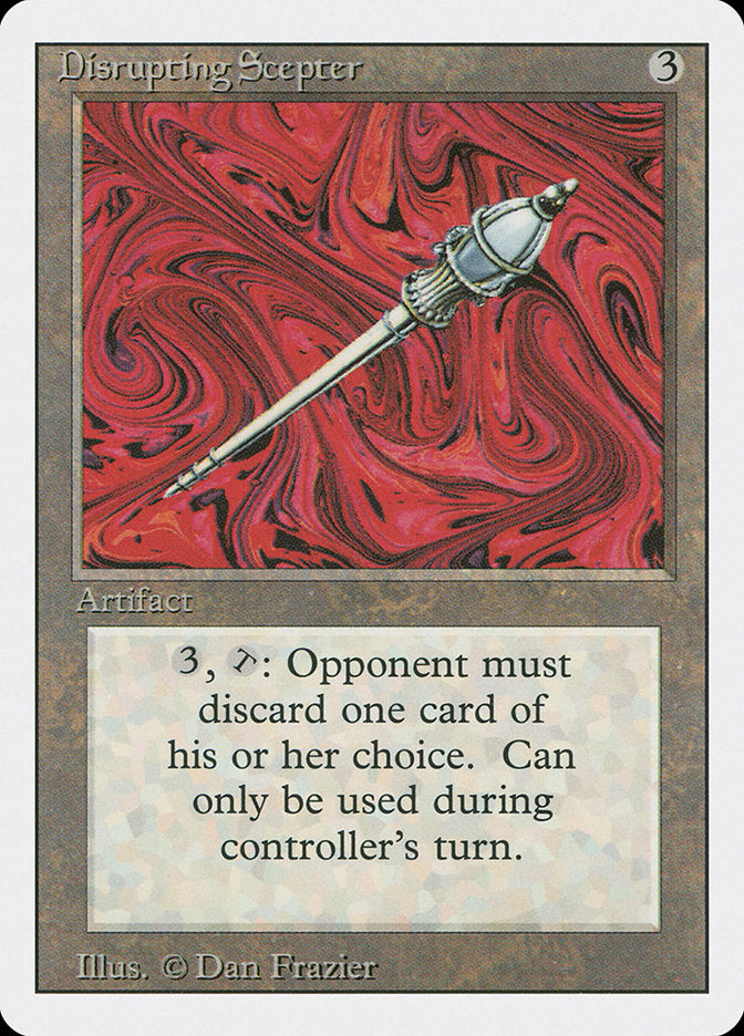 Disrupting Scepter [Revised Edition] (3ED 245)