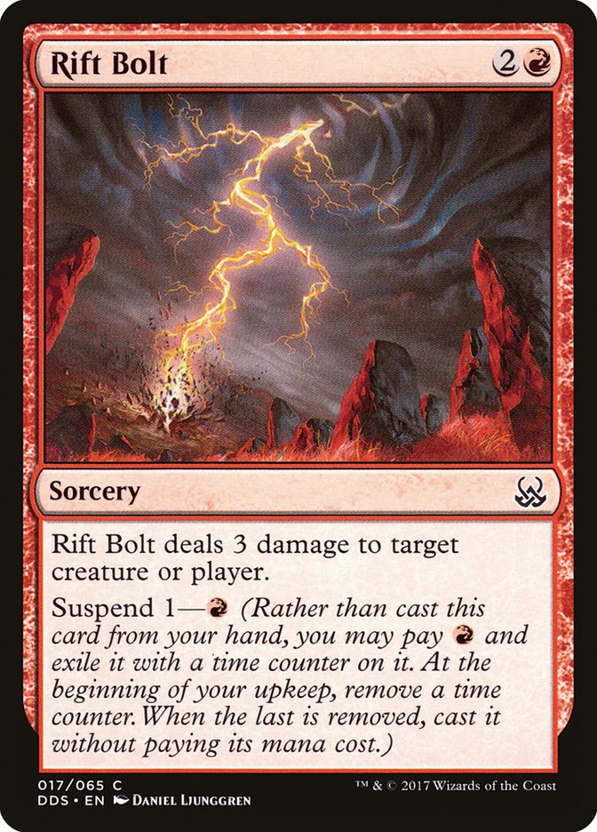 Rift Bolt [Duel Decks: Mind vs. Might] (DDS 17)