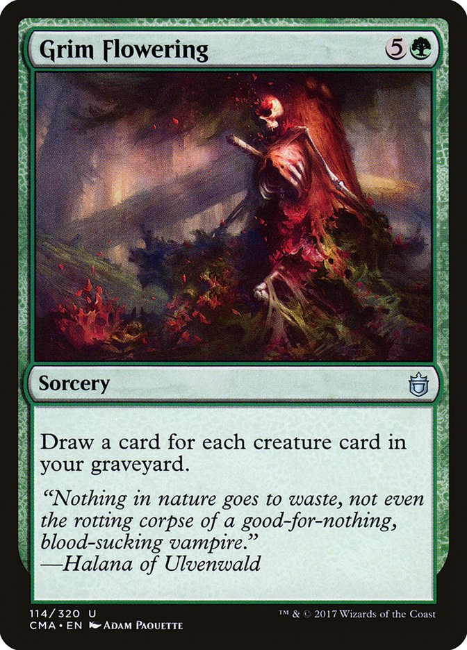 Grim Flowering [Commander Anthology] (CMA 114)