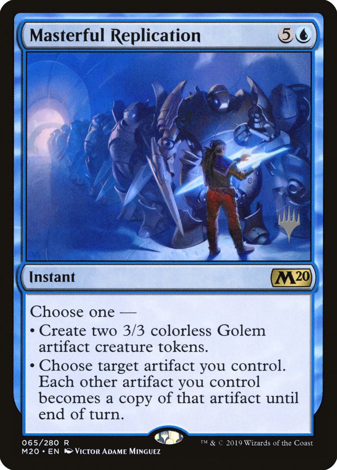 Masterful Replication (Promo Pack) [Core Set 2020 Promos] (PM20 65P)