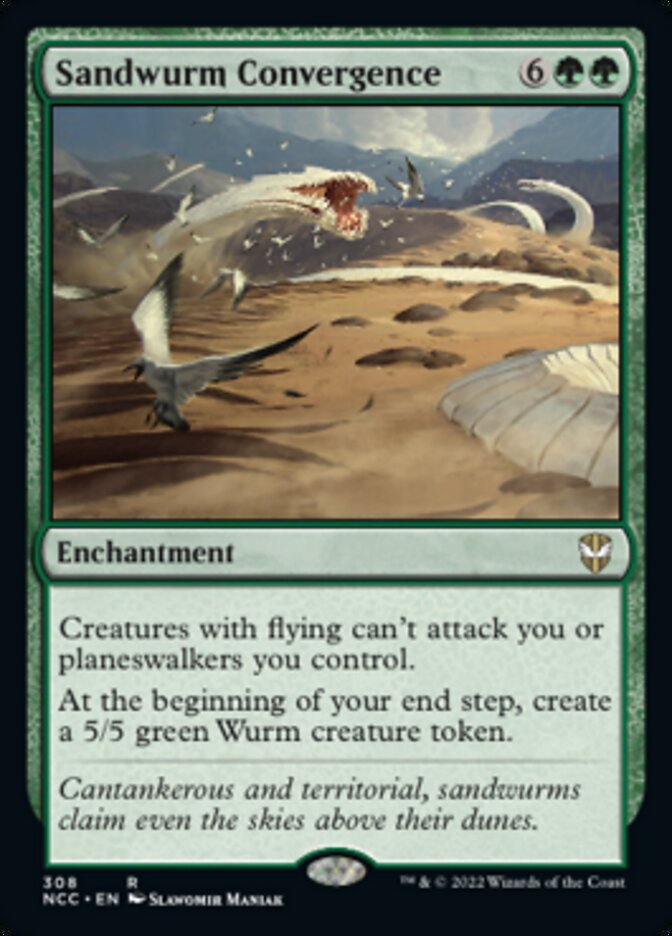 Sandwurm Convergence [Streets of New Capenna Commander] (NCC 308)