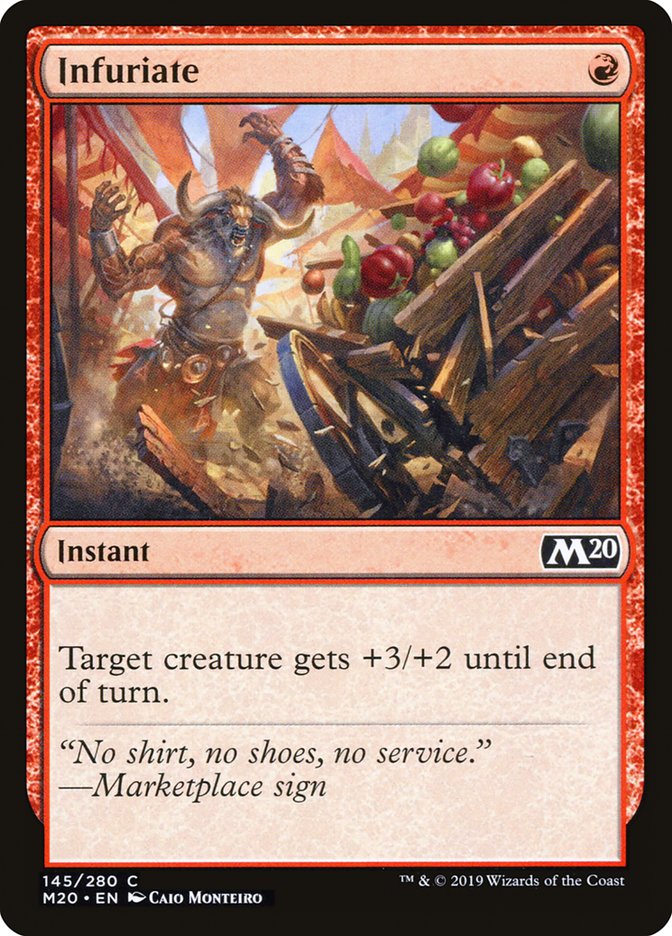 Infuriate [Core Set 2020] (M20 145)