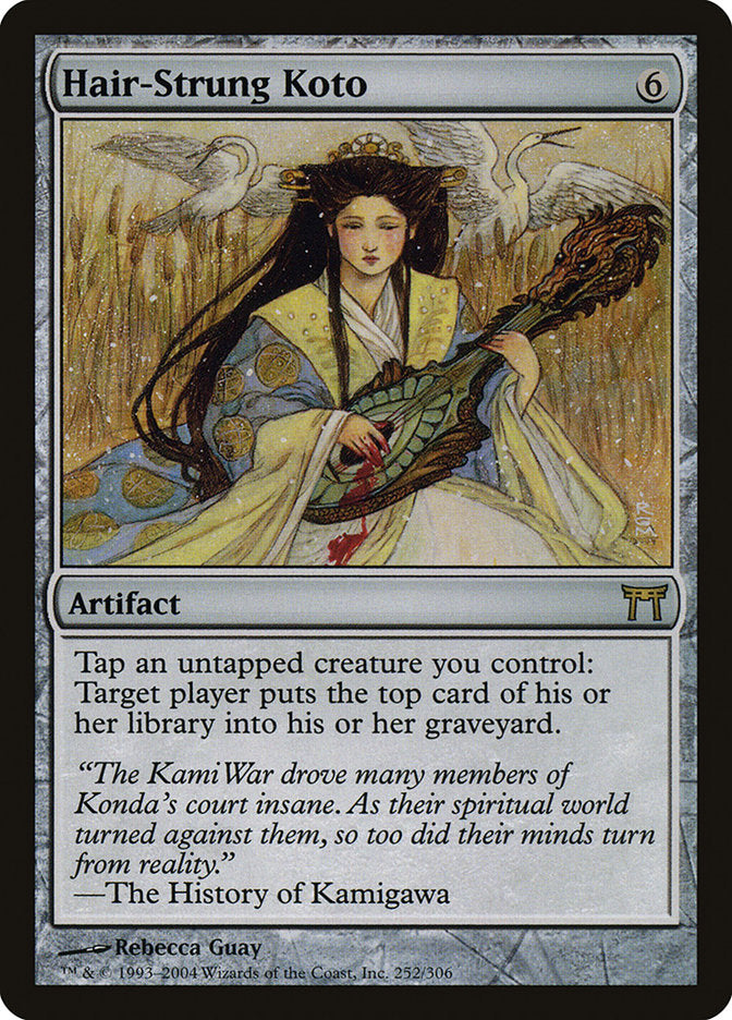 Hair-Strung Koto [Champions of Kamigawa] (CHK 252)