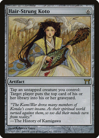Hair-Strung Koto [Champions of Kamigawa] (CHK 252)