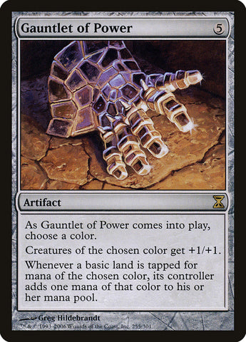 Gauntlet of Power [Time Spiral] (TSP 255)