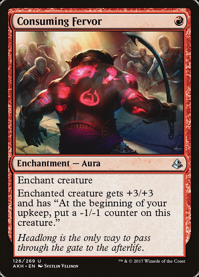 Consuming Fervor [Amonkhet] (AKH 126)
