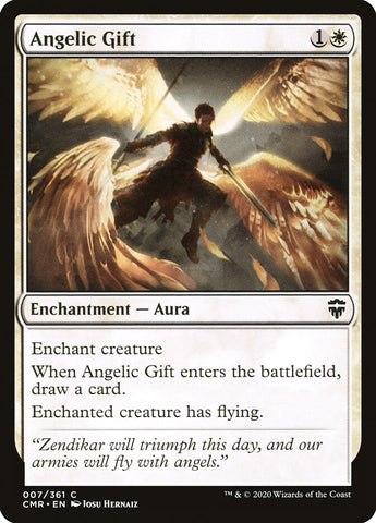 Angelic Gift [Commander Legends] (CMR 7)