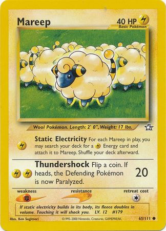 Mareep (65/111) [Neo Genesis]