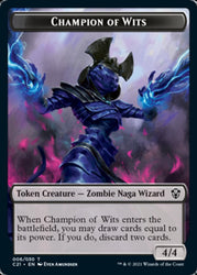 Eldrazi // Champion of Wits Token [Commander 2021 Tokens] (TC21 1 // 6)