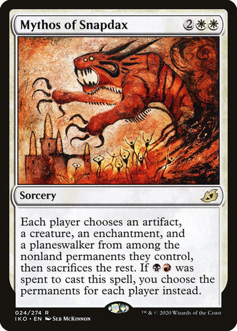 Mythos of Snapdax [Ikoria: Lair of Behemoths] (IKO 24)