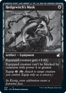 Hedgewitch's Mask [Innistrad: Double Feature] (DBL 23)