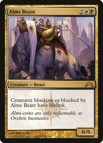 Alms Beast [Gatecrash] (GTC 141)