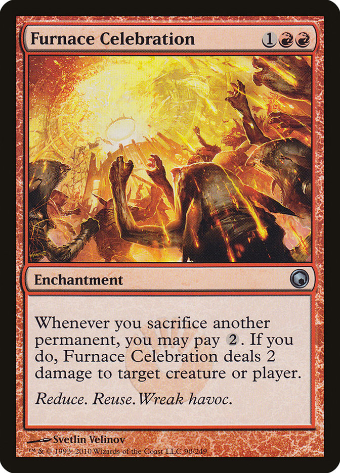 Furnace Celebration [Scars of Mirrodin] (SOM 90)