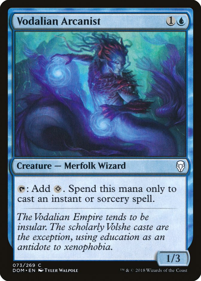 Vodalian Arcanist [Dominaria] (DOM 73)