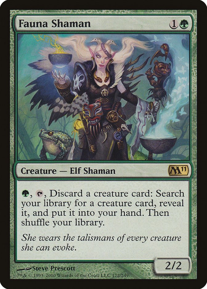 Fauna Shaman [Magic 2011] (M11 172)