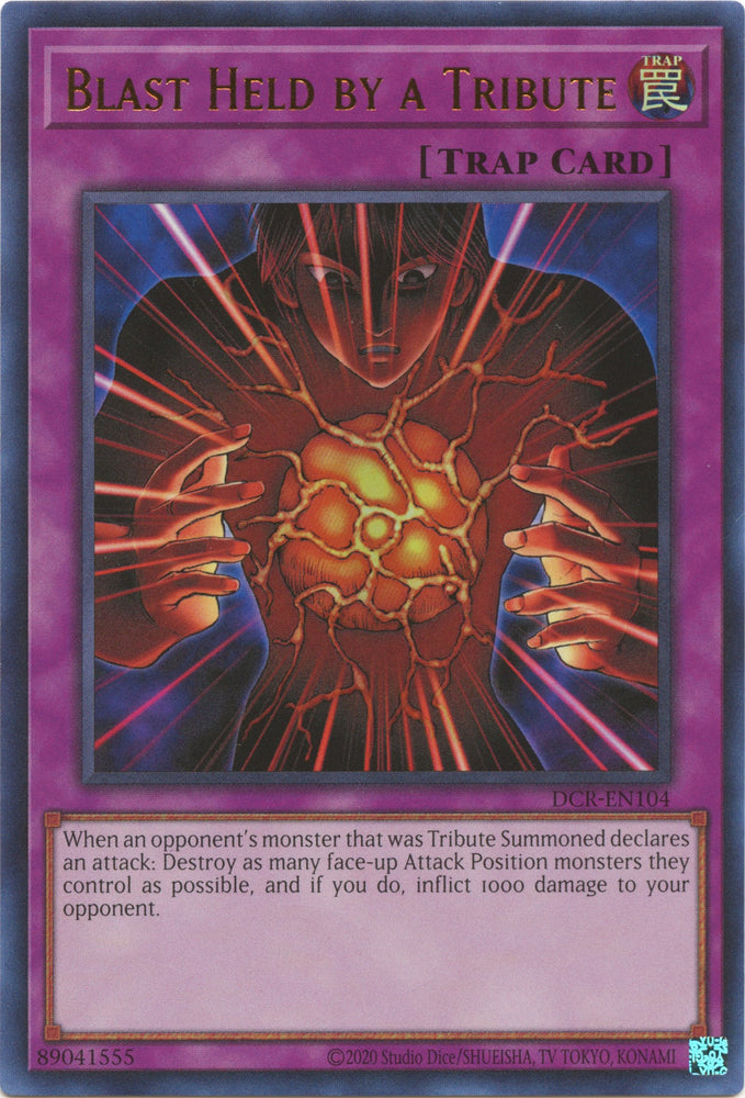 Blast Held by a Tribute [DCR-EN104] Ultra Rare