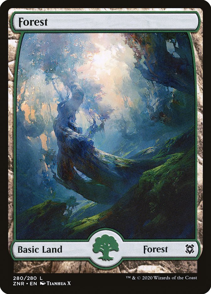 Forest (280) [Zendikar Rising] (ZNR 280)