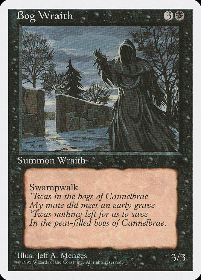 Bog Wraith [Fourth Edition] (4ED 124)