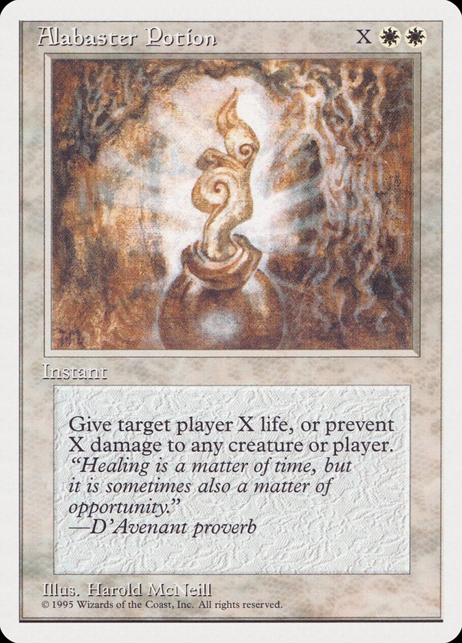 Alabaster Potion [Rivals Quick Start Set] (RQS 1)