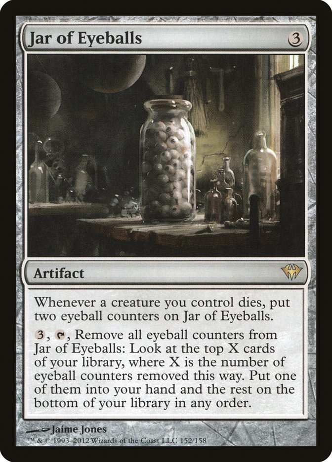 Jar of Eyeballs [Dark Ascension] (DKA 152)