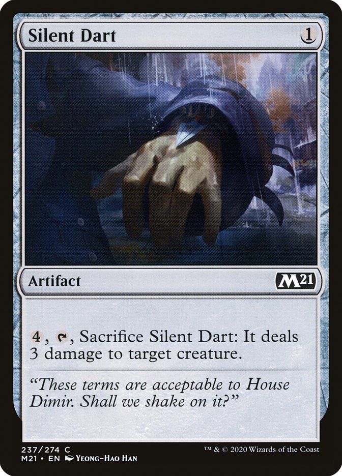 Silent Dart [Core Set 2021] (M21 237)