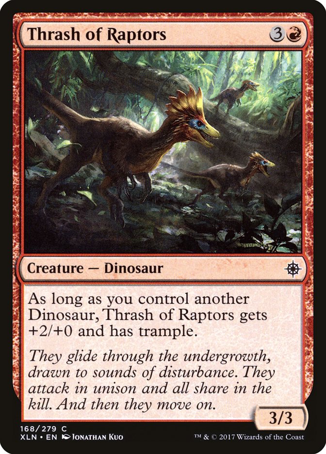Thrash of Raptors [Ixalan] (XLN 168)
