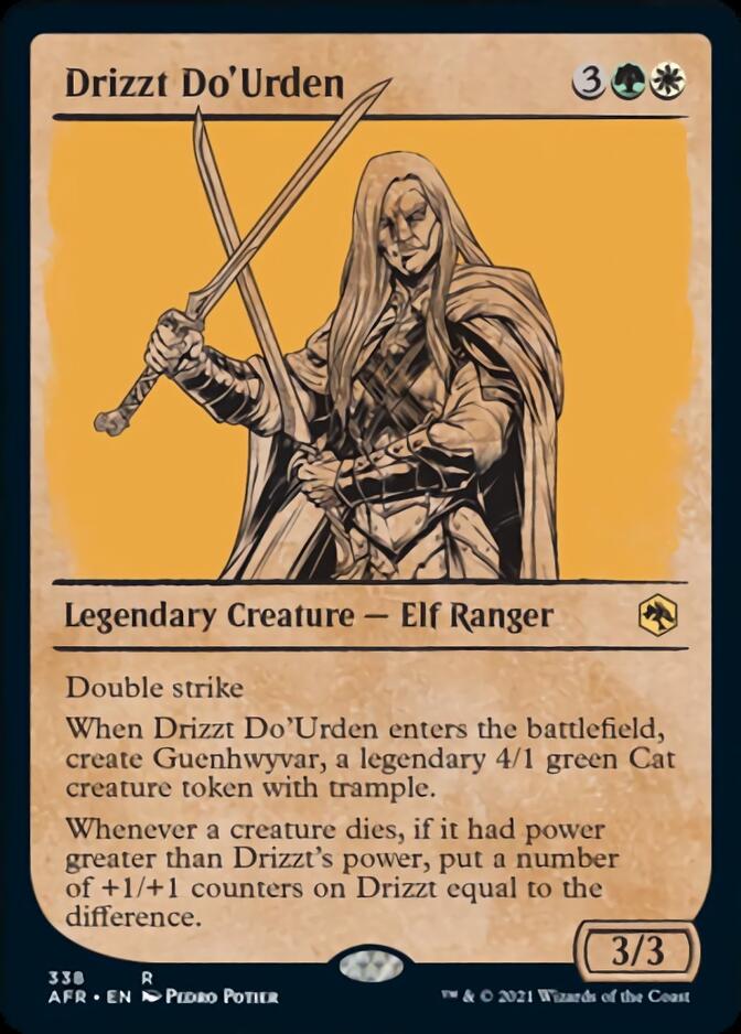 Drizzt Do'Urden (Showcase) [Dungeons & Dragons: Adventures in the Forgotten Realms] (AFR 338)