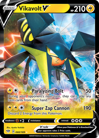 Vikavolt V (60/189) [Sword & Shield: Darkness Ablaze]