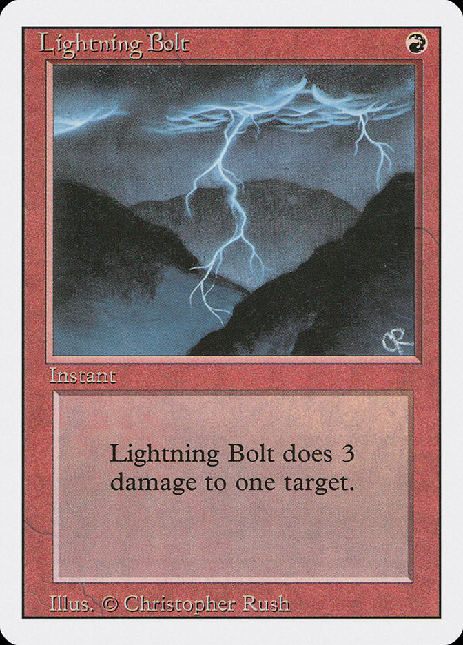 Lightning Bolt [Revised Edition] (3ED 162)