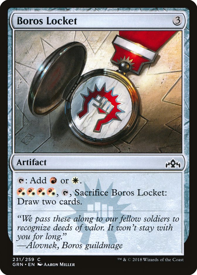 Boros Locket [Guilds of Ravnica] (GRN 231)
