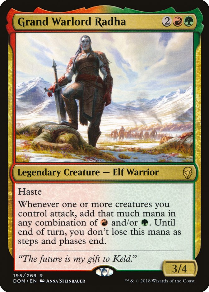 Grand Warlord Radha [Dominaria] (DOM 195)
