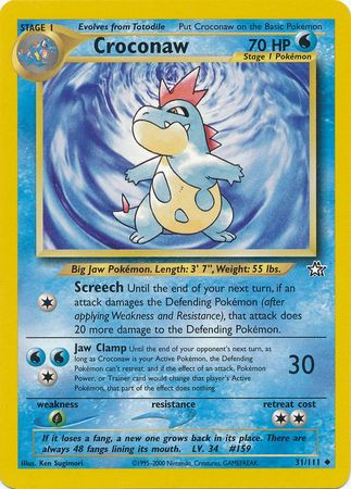 Croconaw (31/111) [Neo Genesis]