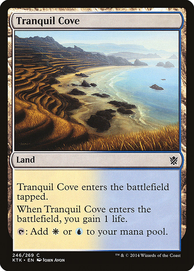 Tranquil Cove [Khans of Tarkir] (KTK 246)