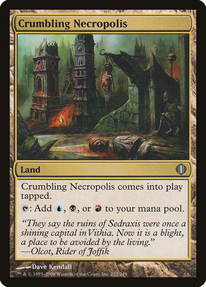 Crumbling Necropolis [Shards of Alara] (ALA 222)