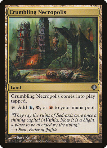Crumbling Necropolis [Shards of Alara] (ALA 222)