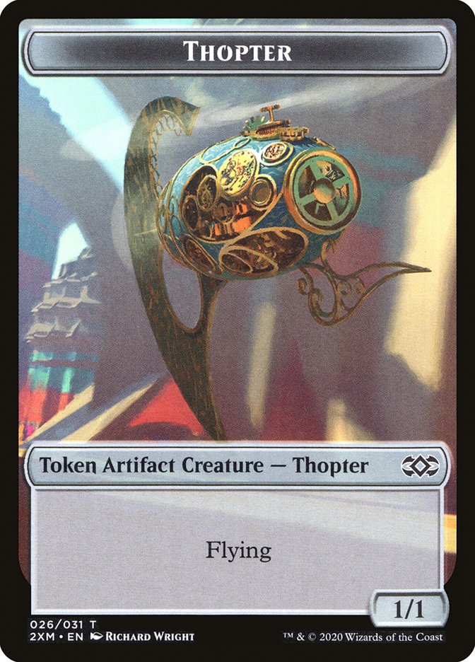 Thopter (026) Token [Double Masters]