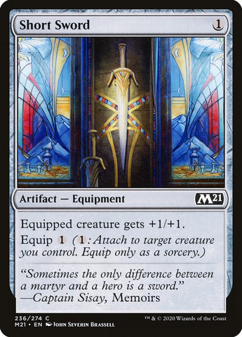 Short Sword [Core Set 2021] (M21 236)