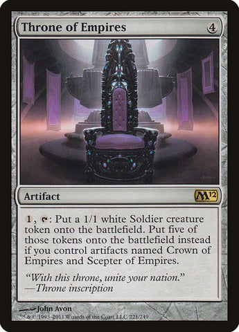 Throne of Empires [Magic 2012] (M12 221)