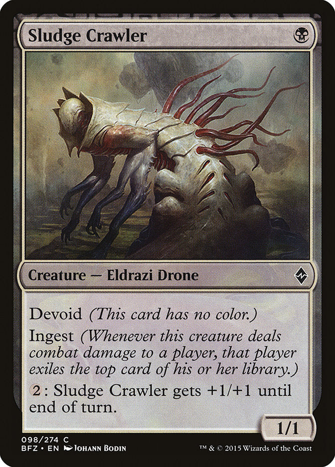 Sludge Crawler [Battle for Zendikar] (BFZ 98)