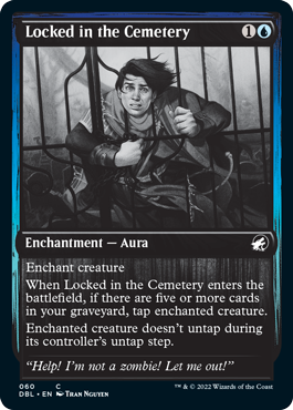 Locked in the Cemetery [Innistrad: Double Feature] (DBL 60)