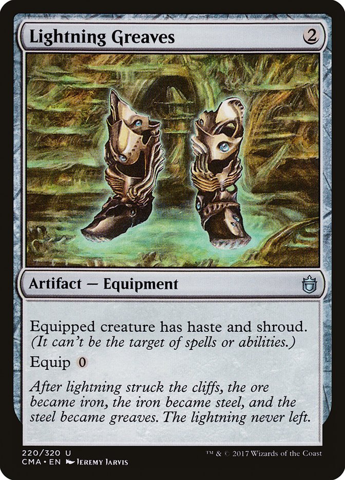 Lightning Greaves [Commander Anthology] (CMA 220)