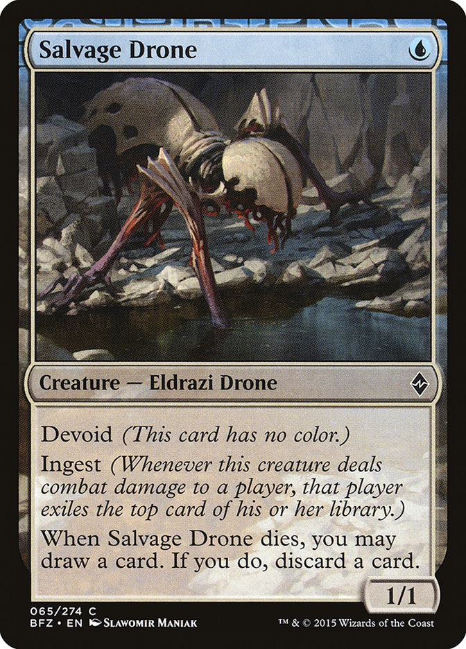 Salvage Drone [Battle for Zendikar] (BFZ 65)