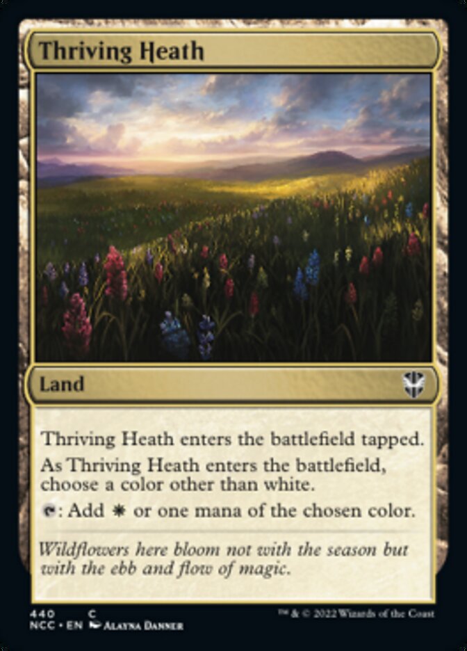 Thriving Heath [Streets of New Capenna Commander] (NCC 440)